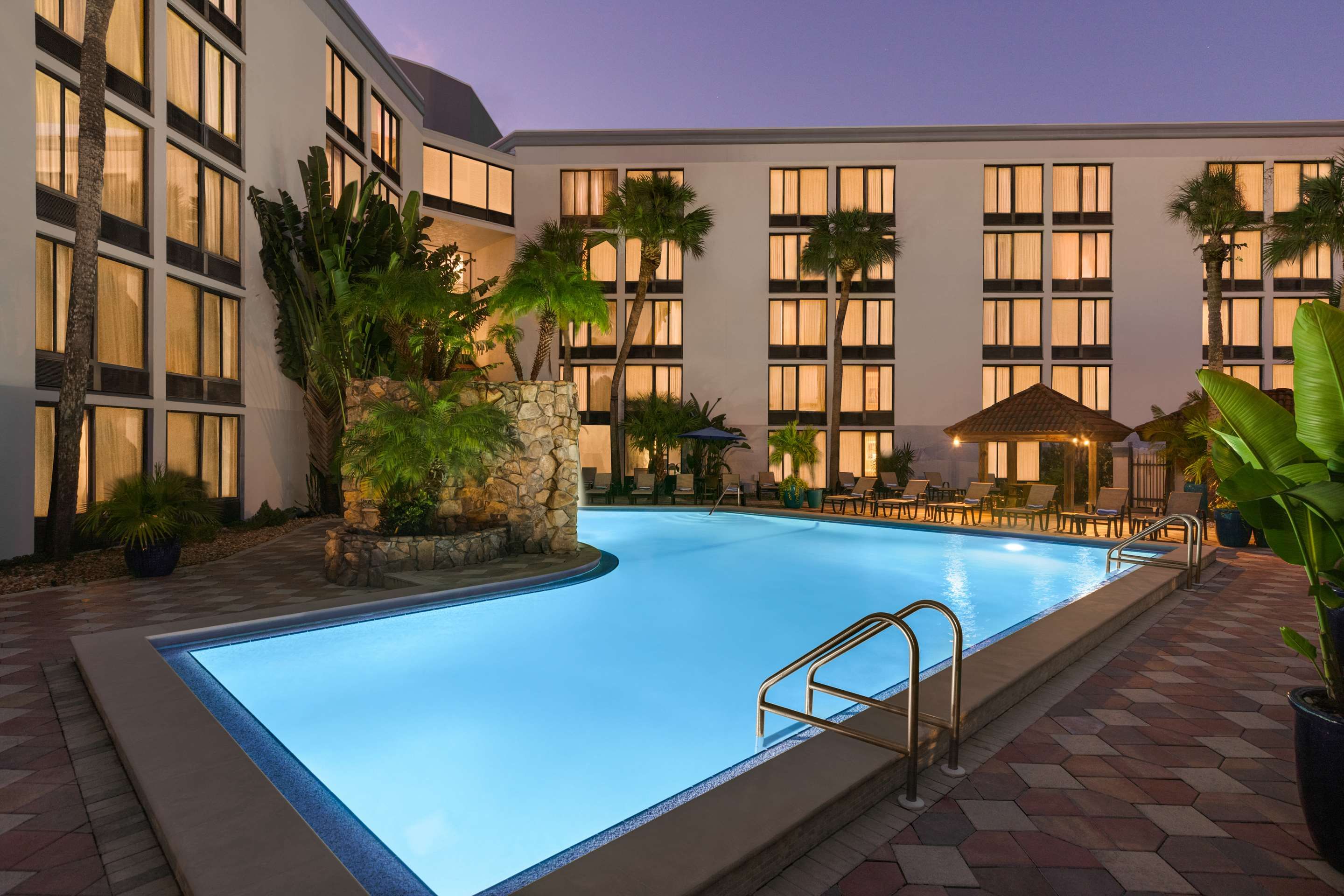 Pool view of DoubleTree by Hilton Fort Myers at Bell Tower Shops