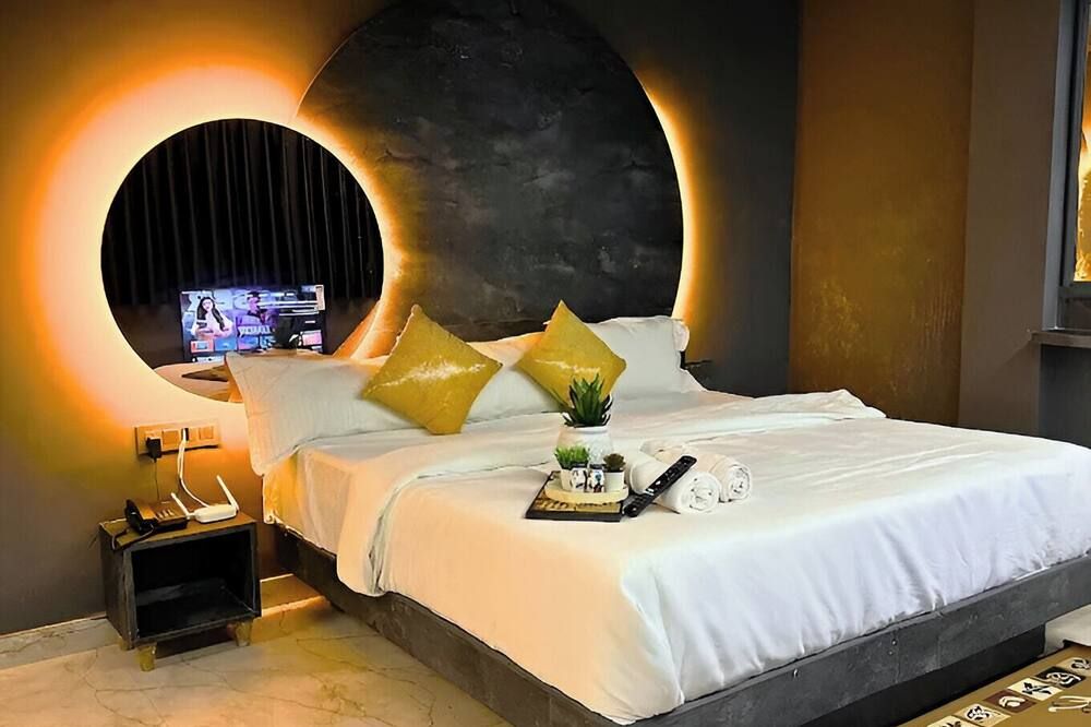 Hotel The Argal By Basotel, Indore - אינדור - חדר שינה