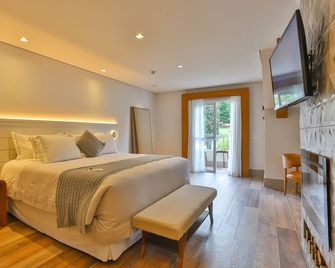 Carballo Hotel & Spa - קמפוס דו ג'ורדאו - חדר שינה