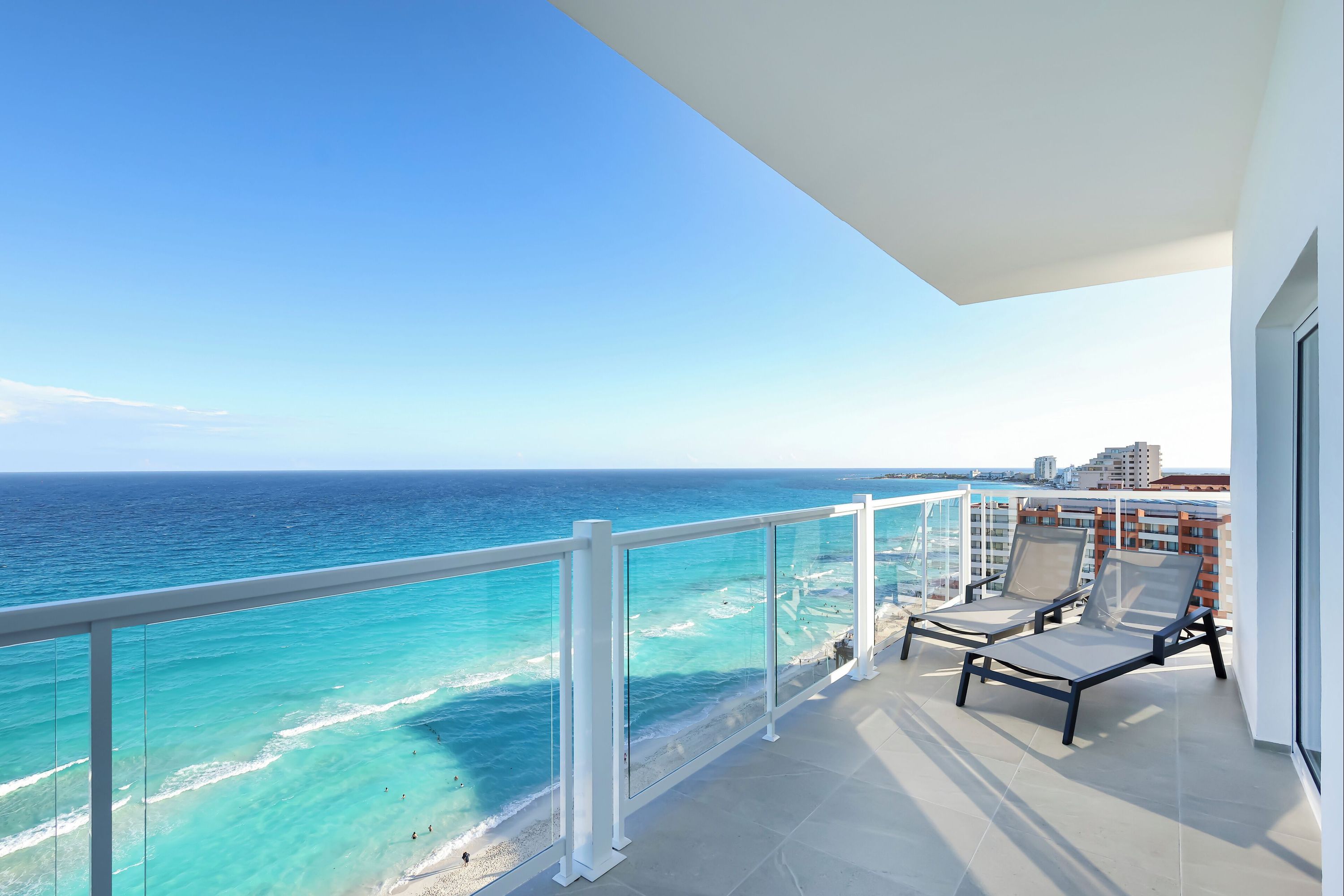 Hotel Riu Ventura - Cancún - Parveke