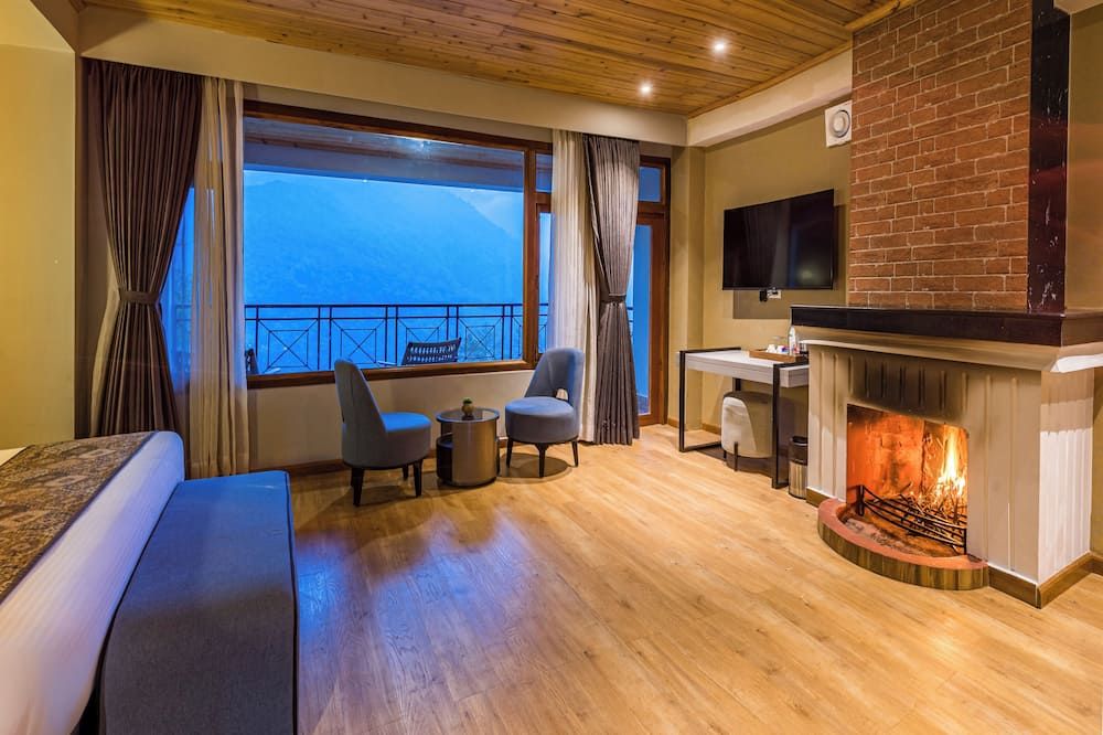 Udaan Alpine Resort, Gangtok - גנגטוק - סלון