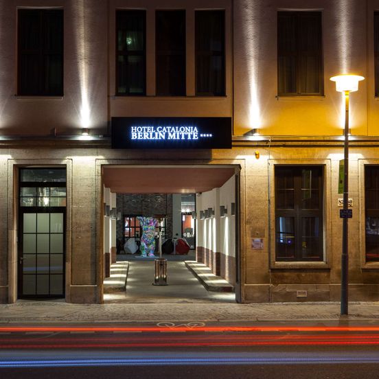 Building view of Catalonia Berlin Mitte