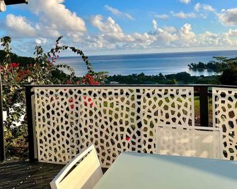 Moorea - Te Oaoa Home Sea View - Vaïare - Балкон