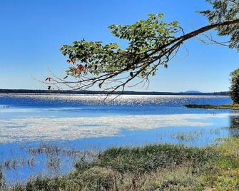 Lakefront Glamping Tent w/ensuite bathroom, King Bed, Fabulous View, near Acadia - Ellsworth - Outdoors view
