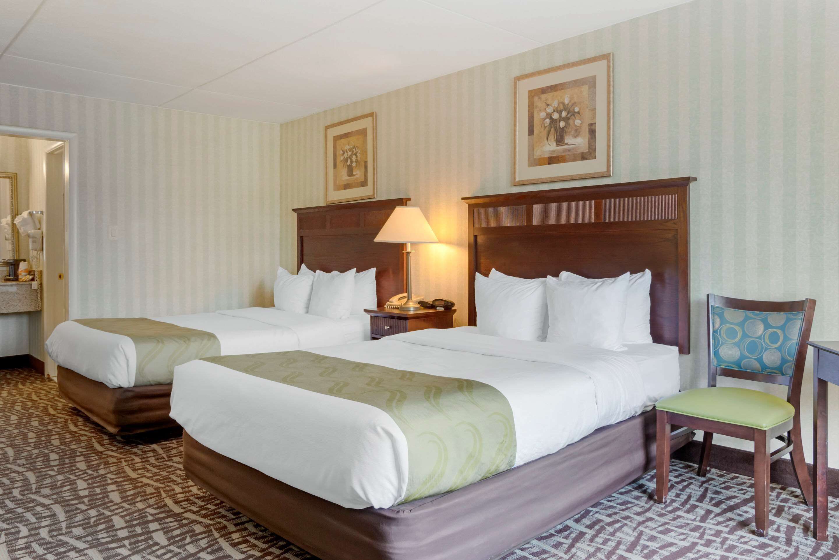 Bedroom view of Quality Inn Fredericksburg near Historic Downtown