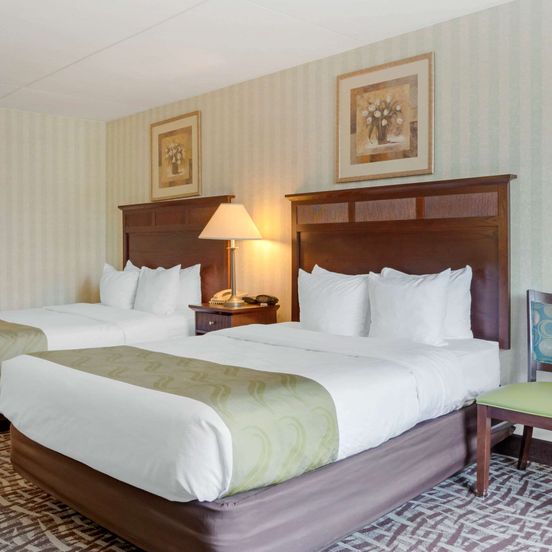 Bedroom view of Quality Inn Fredericksburg near Historic Downtown