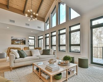 Verbier Islande 203 5 Bedrooms Spacious View - Mont-Tremblant - Living room