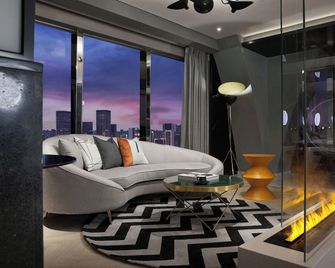 Seya Panoramic Hotel - Chengdu Tianfu Square Chunxi Road - Managed by Seya Group - Chengdu - Sala de estar