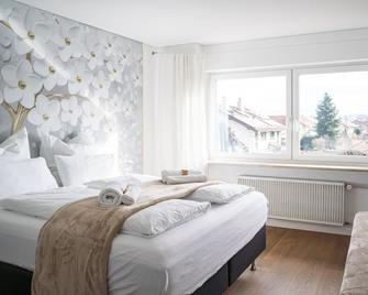 130m2 Loft - Balkon, Smart TV, Badewanne, Kaffee - Rosenheim - Schlafzimmer