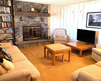 Chalet nestled right in Windham Mountain's quiet beauty-private access to trails - Windham - Salon