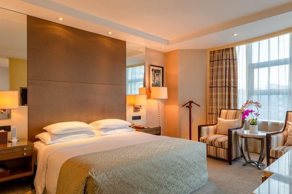 Zhejiang Business Hotel - האנגג'ואו - חדר שינה