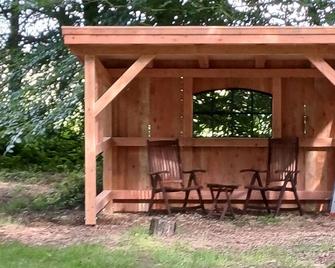 Ferienwohnung im Reetdachhaus Hallerhus - Immenstedt - Patio
