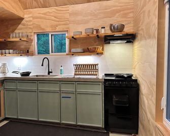 Newfound Lake Bristol Cabin 75 yards from beach- Sleeps 8 - Bristol - Cocina