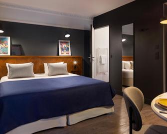 Rockypop Grenoble Hotel - Grenoble - Yatak Odası