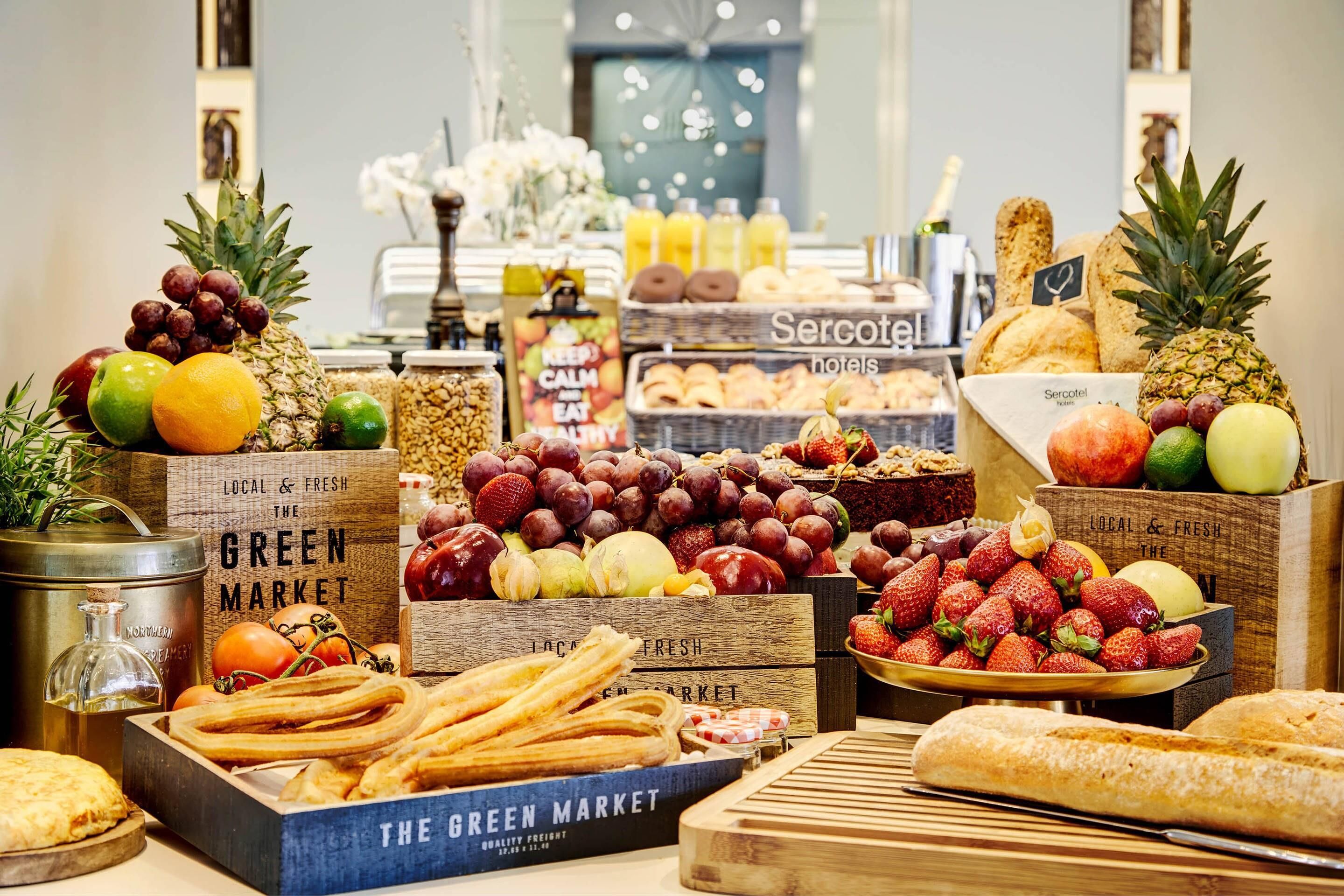 هوتل سيركوتيل ألكالا 611 - مدريد - غرفة طعام