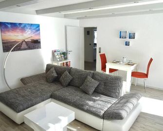 Neu renovierte Ferienwohnung für Zwei mit Sonnenterrasse in ruhiger Lage - Cham - Living room