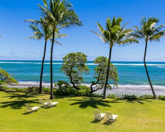 Kapaa Shore Resort A202, Oceanfront near beaches, shops, restaurants, biking - Kapaa - Strand