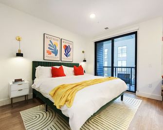 Lux Studio King Bed Free Parking Gym New - Pittsburgh