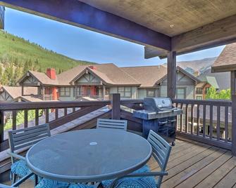 Cache 1 Bedroom Townhome #2302 by RedAwning - Copper Mountain - Balcón