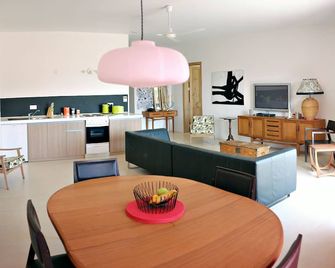 Large seaside penthouse, with breathtaking country views - Żebbuġ, Gozo - Dining room