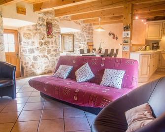 Gite la bergerie au domal - La Canourgue - Salon