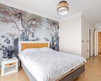 Cliff house with magnificent view by the sea in Alanya - Kargiçak - Quarto