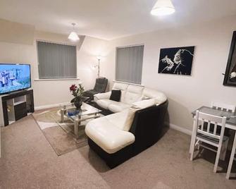 2-Bed spacious apartment - One Ensuite - Warrington - Living room