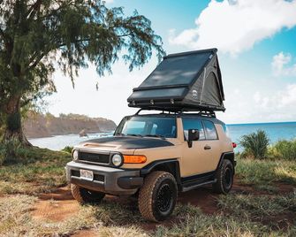 Fully Decked Lifted 4wd Tan Fj Cruiser! - Kailua-Kona