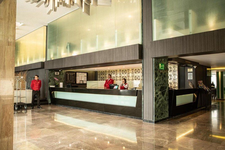 Hotel Marbella - מקסיקו סיטי - דלפק קבלה