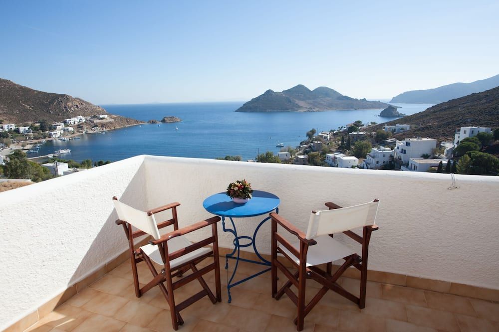 Golden Sun Hotel Patmos - Grikos - Balcon