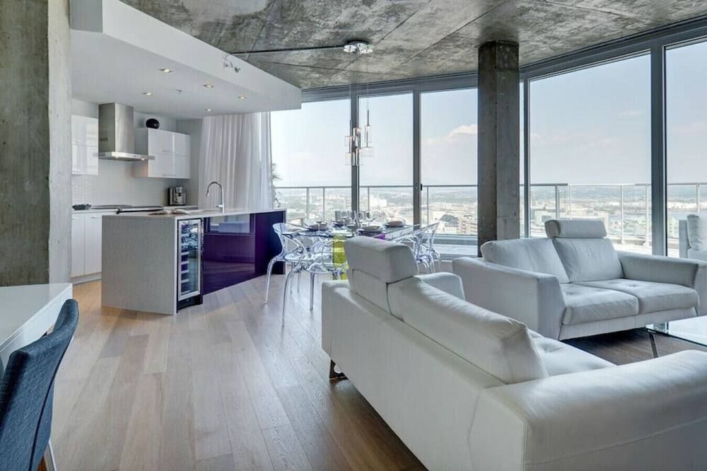Les Immeubles Charlevoix - Le 760707 - קוויבק סיטי - סלון