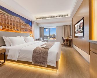 365 Business Stays Express Hotel - Zhangzhou - Schlafzimmer