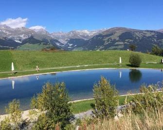 Ferienwohnung Zur alten Säge - Obersaxen Mundaun - Pool