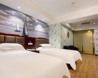 Shell Hotel (Xinxiang Pang Donglai Branch) - Xinxiang - Slaapkamer