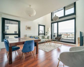 Duplex Asnieres - Duplex en bords de Seine - Asnières-sur-Seine - Eetruimte