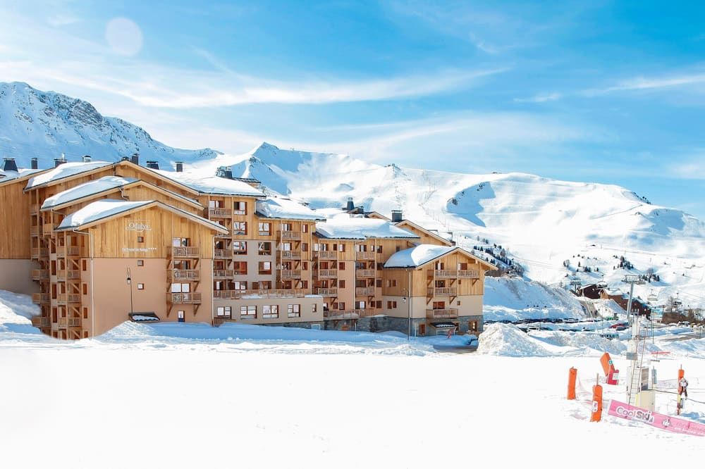 Appartement de Montagne Cosy avec Balcon + Wi-Fi - La Plagne-Tarentaise - مبنى