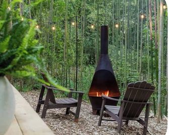 Private Bamboo Cabin Near Greenville - Greer - Innenhof