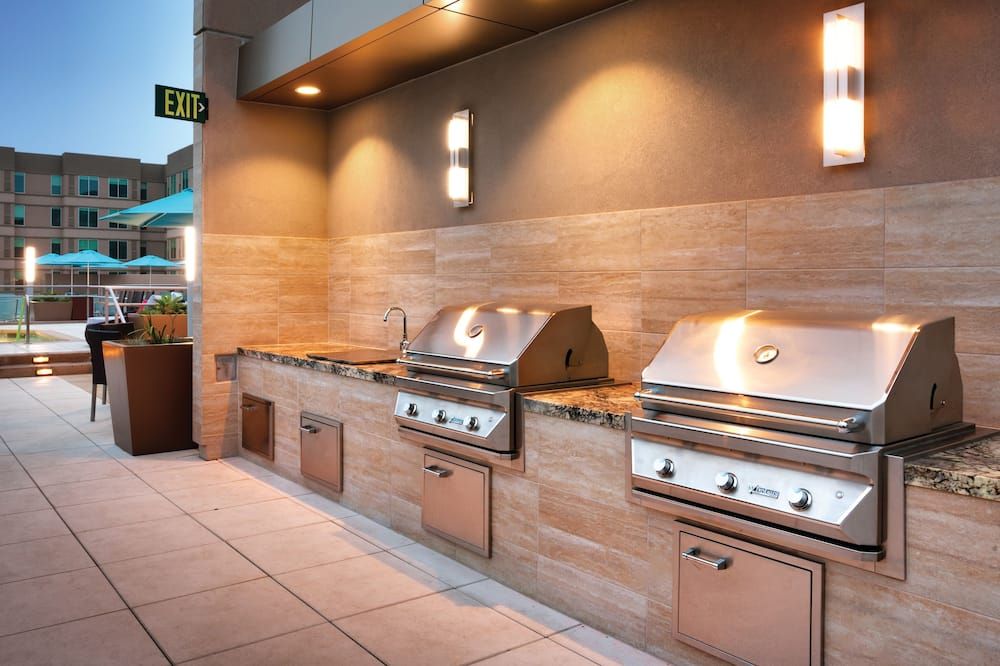 Kitchen view of Hyatt House at Anaheim Resort/Convention Center