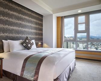 Zhong Ke Hotel - Taichung City - Bedroom