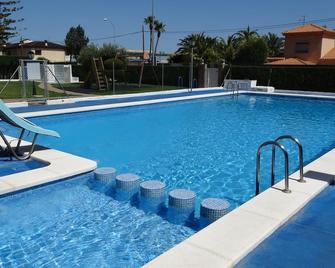 Apartment 4/6 people 1st line panoramic sea view with pool and parking - Benicàssim - Pool