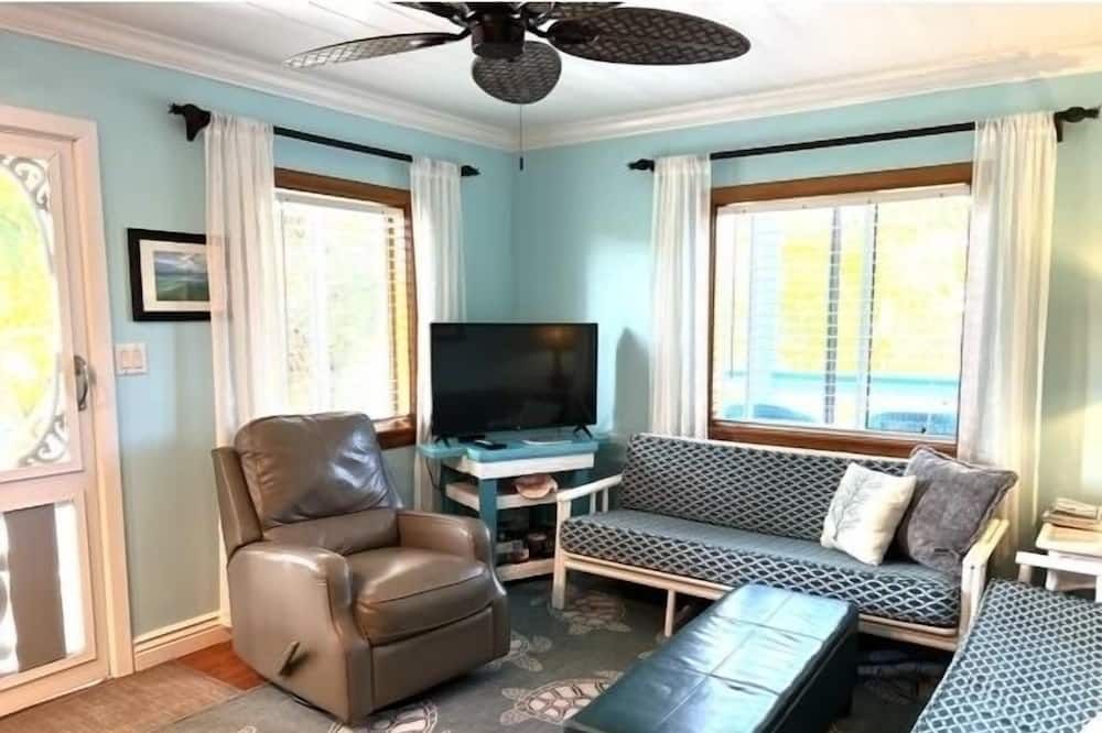 1 Bed Apt. By Beach, Auto Generator And Water Cistern - Green Turtle Cay - غرفة معيشة