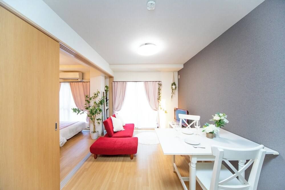 2 bed room near Osaka Castle.#202 - אוסקה - חדר אוכל