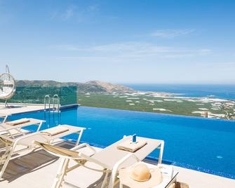 Brand New Villa Bonsai, Breakfast, Amazing Sea & Sunset View, Luxury - Kavousi - Pool