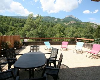 Magnificent Terrace Full South With View On The Heights For This Chalet Mitoye - Vallouise-Pelvoux - Balcon