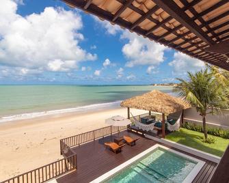 Seaside House on Porto Mirim Beach - Jacumã - Playa