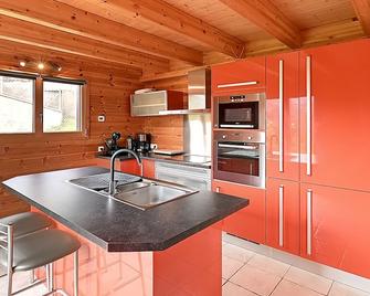 Chalet Bois Cosy - Climatisé - Piscine privée - Ferdrupt - Cocina