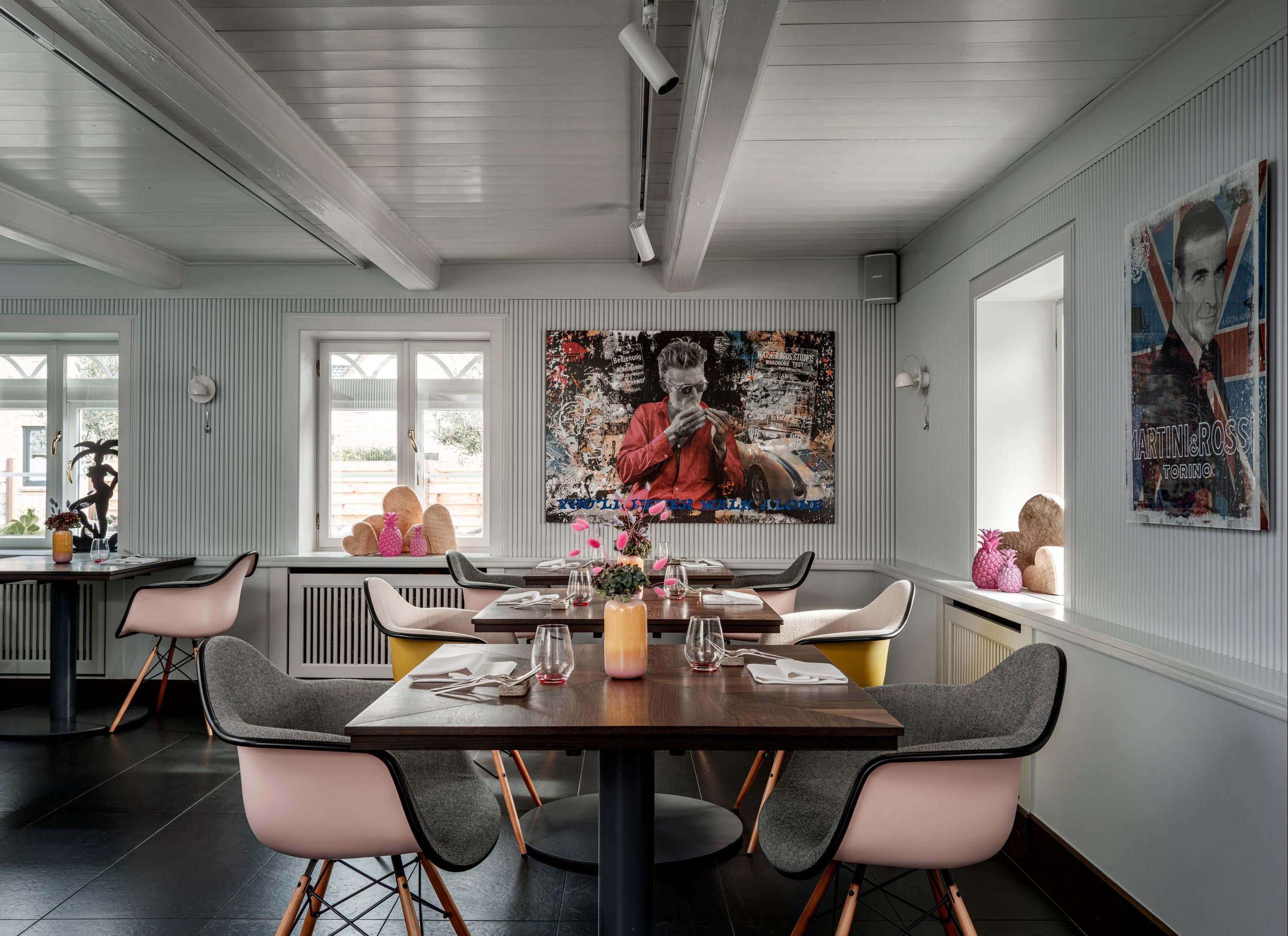 ريليس آند شاتو لاندهاوس ستريكر - Sylt - غرفة طعام