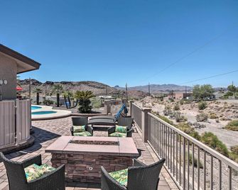 Heated Pool, Spa & Mtn Views: Lake Havasu Home! - Lake Havasu City - Balcony