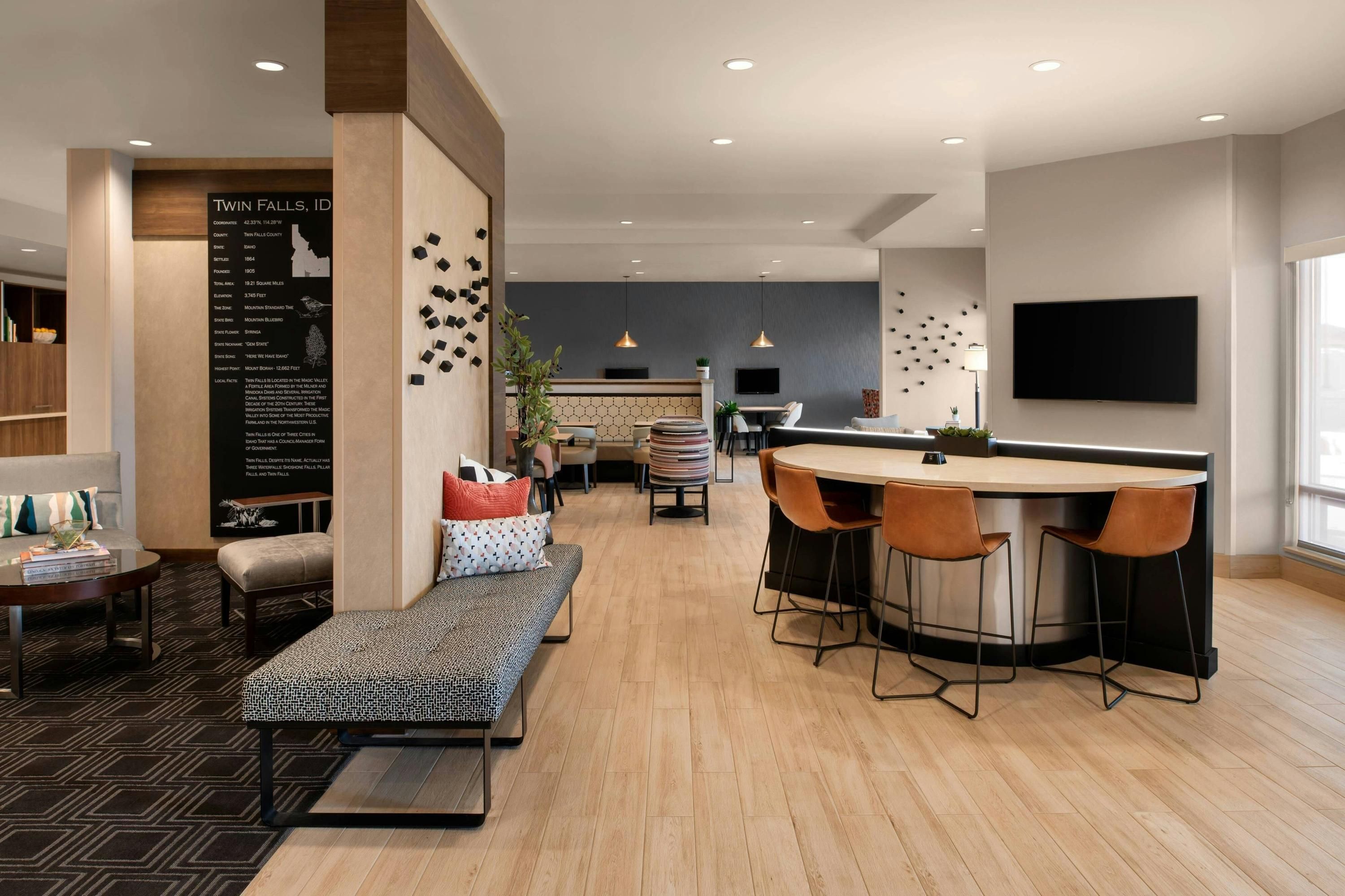 TownePlace Suites by Marriott Twin Falls - Twin Falls - Salónek