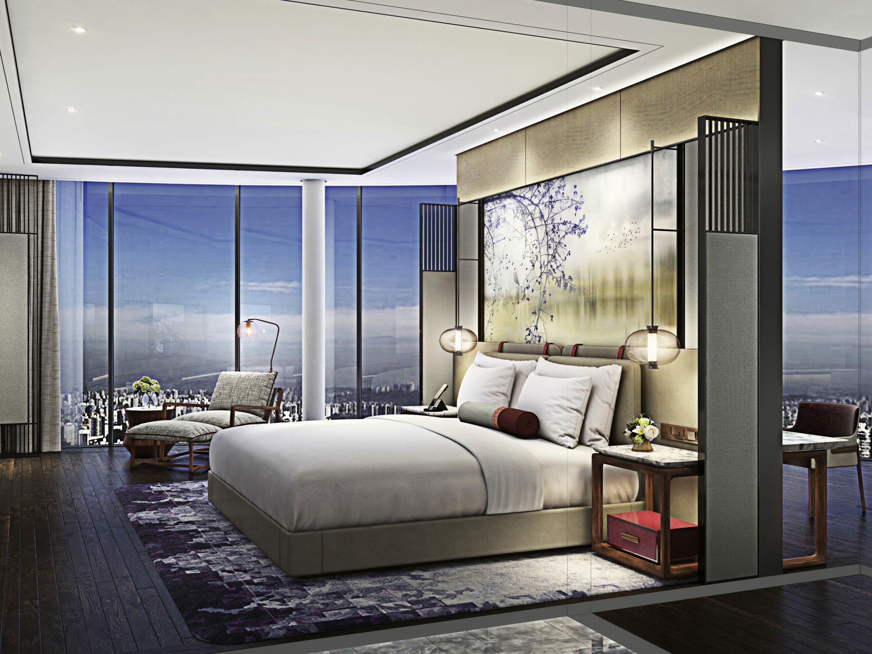 Sofitel Hangzhou Yingguan - האנגג'ואו - חדר שינה